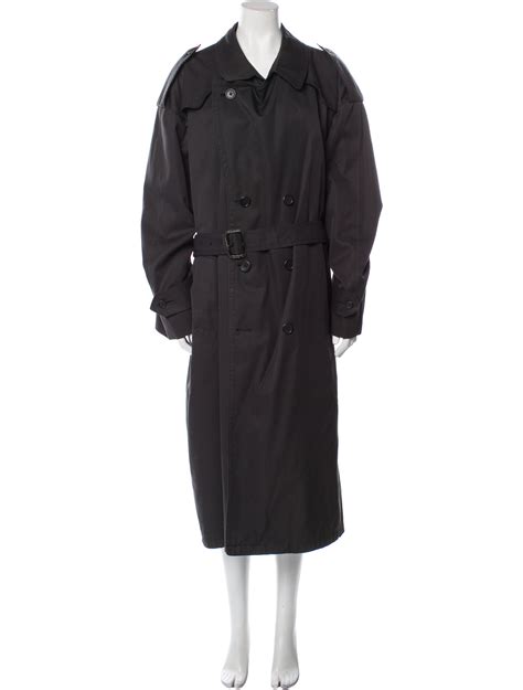 black dior trench coat|christian dior trench coat price.